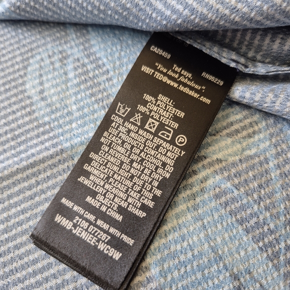 Ted Baker Navy and Blue Floral Camisole - Picture 8 of 9